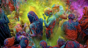 Festival Holi en Inde